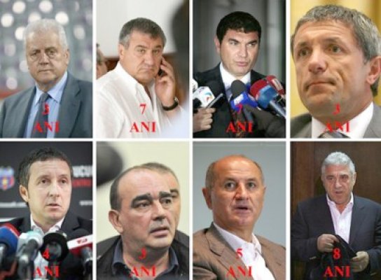 Dosarul transferurilor: nume grele din fotbalului românesc fac puşcărie!